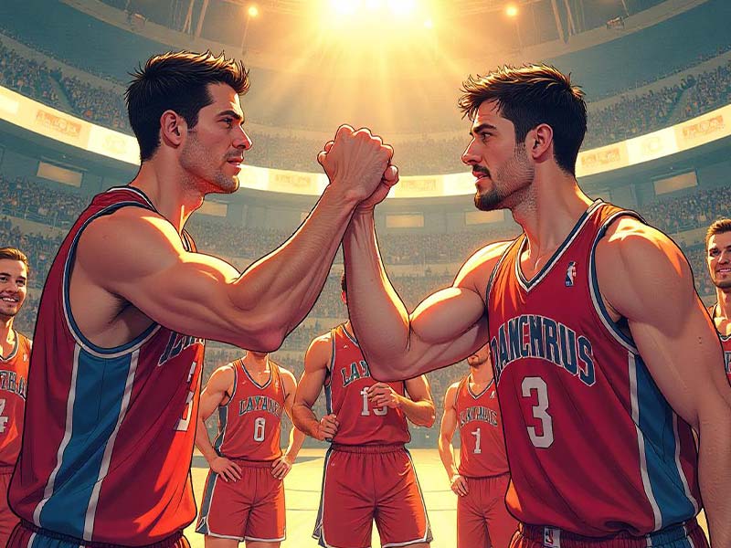 詹姆斯换成乔丹能赢火箭吗大史：41岁乔丹带湖人，一场都赢不了